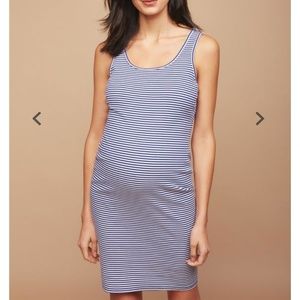 2 Motherhood Maternity Rib Knit Dresses